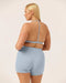 CSB Modelo Ava Crop | Azul empolvado - Quierox - Tienda Online
