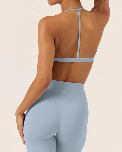CSB Modelo Ava Crop | Azul empolvado - Quierox - Tienda Online