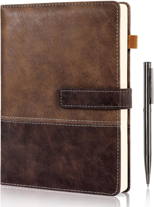 Cuaderno de tapa dura rayado tamaño A5 con cierre magnético - Quierox - Tienda Online
