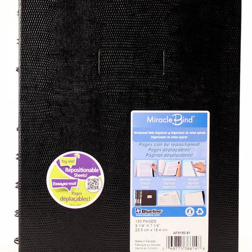 Cuaderno Miraclebind 150 Páginas Rayadas 9-1/4" X 7-1/4" - Quierox - Tienda Online