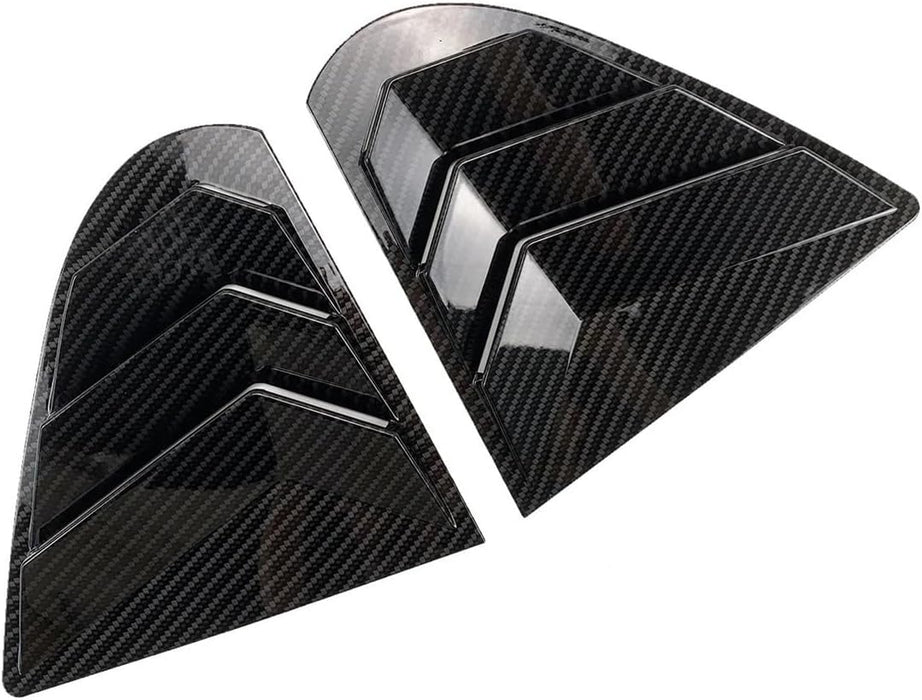 Cubierta de la rejilla del obturador de la ventana trasera de la ventana lateral aptos para Mitsubishi Lancer EX X EVO 2008 - 2018 - Quierox - Tienda Online