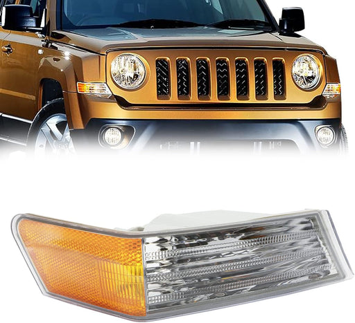 Cubierta de luz de señal de giro delantera compatible con Jeep Patriot 2007 - 2017, lado derecho - Quierox - Tienda Online