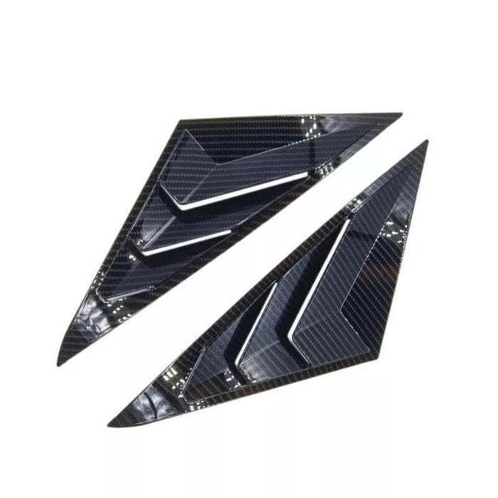 Cubierta de persiana lateral de fibra de carbono estilo Hyundai Sonata 2011 - 2014 - Quierox - Tienda Online