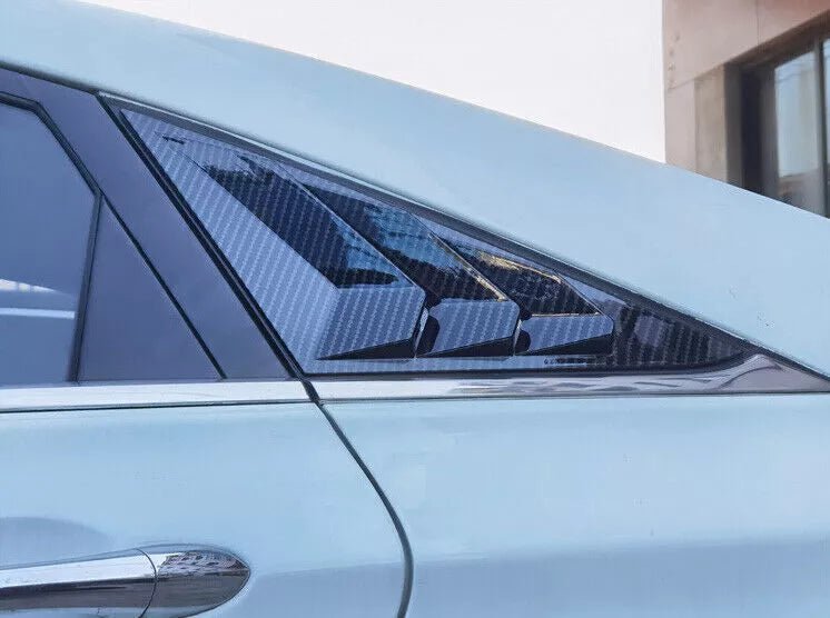 Cubierta de persiana lateral de fibra de carbono estilo Hyundai Sonata 2011 - 2014 - Quierox - Tienda Online