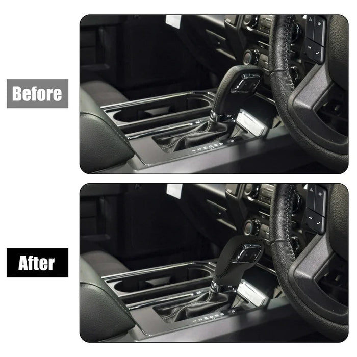 Cubierta de pomo de palanca de cambios de piel sintética para Ford Focus Escape - Quierox - Tienda Online