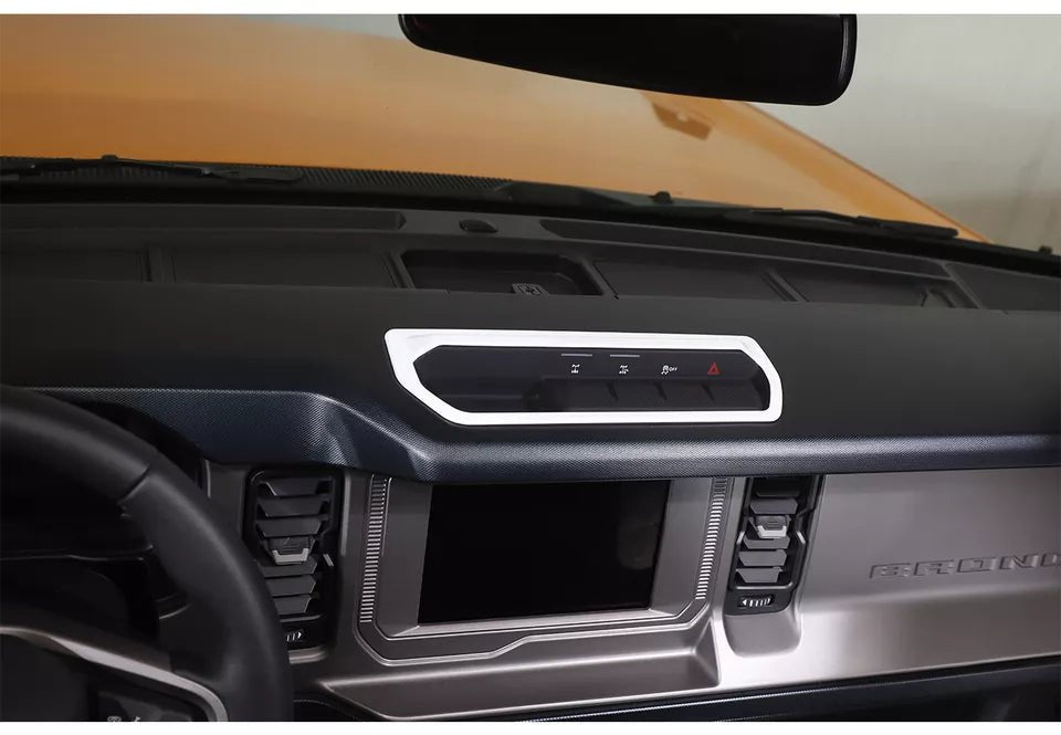 Cubierta del panel de control diferencial de consola blanca para Ford Bronco 21 - 2023 - Quierox - Tienda Online