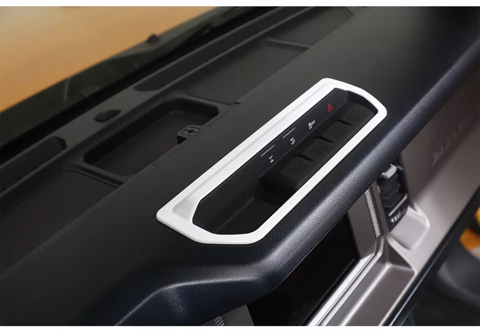 Cubierta del panel de control diferencial de consola blanca para Ford Bronco 21 - 2023 - Quierox - Tienda Online