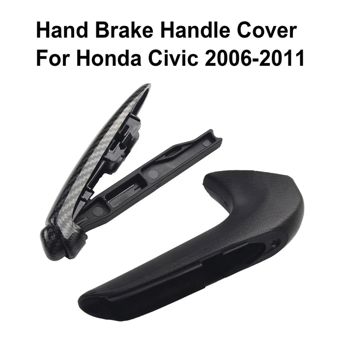 Cubierta embellecedora de freno de mano delantero de coche compatible con Honda Civic Coupe Sedan 2006 - 2011 - Quierox - Tienda Online