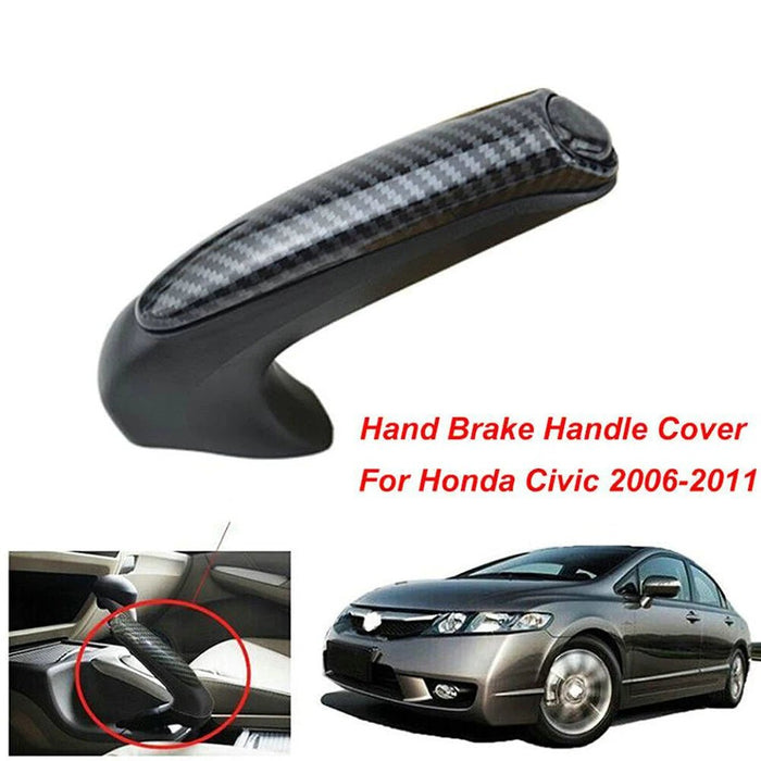 Cubierta embellecedora de freno de mano delantero de coche compatible con Honda Civic Coupe Sedan 2006 - 2011 - Quierox - Tienda Online