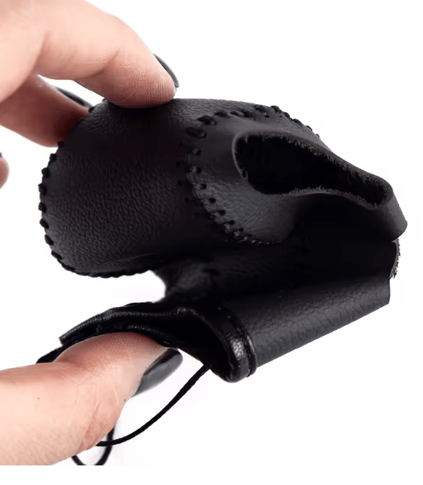 Cubierta para pomo de cambio de marchas de PU negra cosida a mano, para Honda - Quierox - Tienda Online