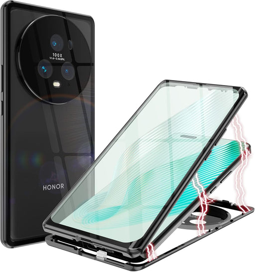 Cubierta trasera de vidrio templado para Honor Magic 5 Pro, parachoques de Metal, Protector de lente de cámara de Metal - Quierox - Tienda Online