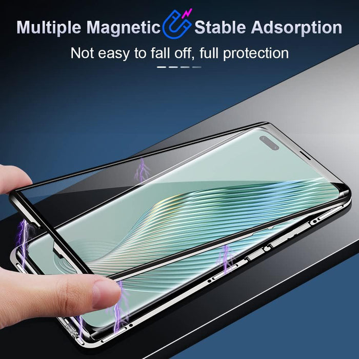 Cubierta trasera de vidrio templado para Honor Magic 5 Pro, parachoques de Metal, Protector de lente de cámara de Metal - Quierox - Tienda Online