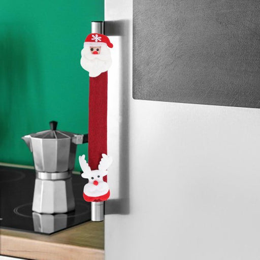 Cubiertas navideñas para manijas de puertas de refrigeradores - Quierox - Tienda Online