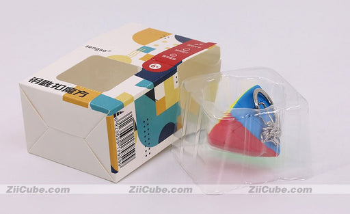 Cubo de torre mágica con minitetraedro Sengso, Llavero - Quierox - Tienda Online