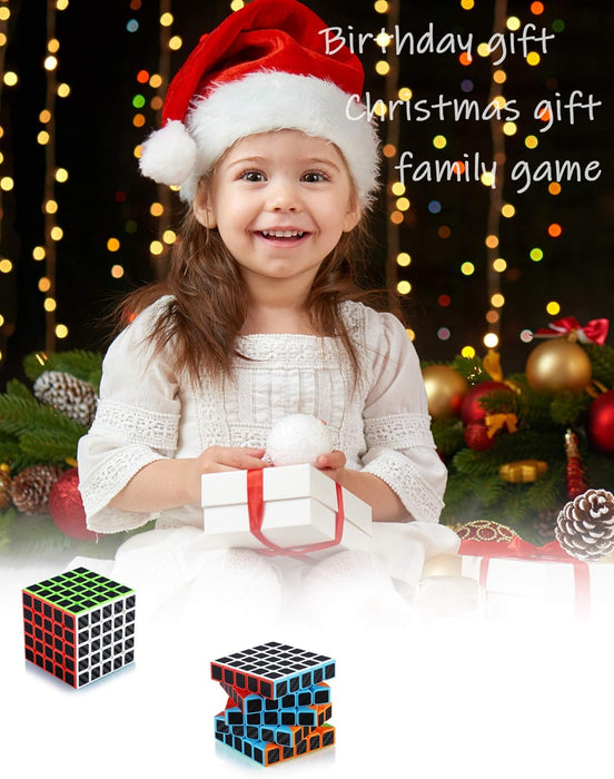 Cubo mágico profesional Rompecabezas de velocidad, antiestrés para niños - Quierox - Tienda Online