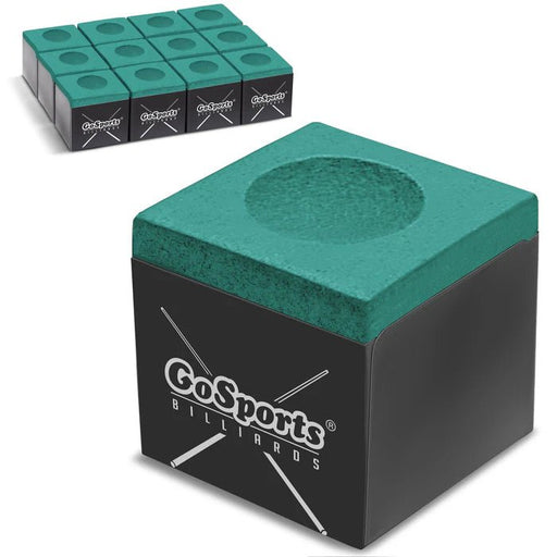 Cubos de tiza para tacos de billar GoSports Premium - Paquete de 12 - Quierox - Tienda Online