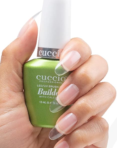 Cuccio Esmalte de uñas De Gel constructor con calcio 13 ml, transparente - Quierox - Tienda Online