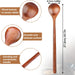 Cuchara de sopa de madera coreana larga - Quierox - Tienda Online