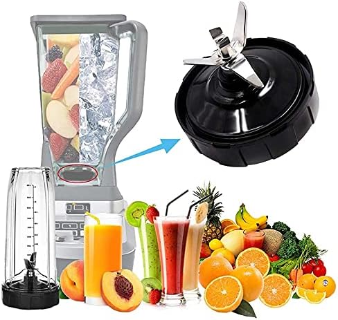 Cuchilla extractoras de 7 aletas para repuestos de licuadora Ninja con arandela de goma - Quierox - Tienda Online