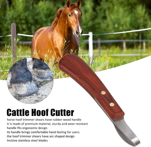 Cuchillo para Pezuñas, Herramientas para Herrador de Caballos Súper Afilado - Quierox - Tienda Online