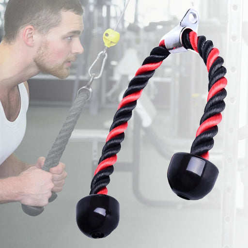 Cuerda de tríceps de colores de 68cm, cuerda de tracción, 1 pieza - Quierox - Tienda Online