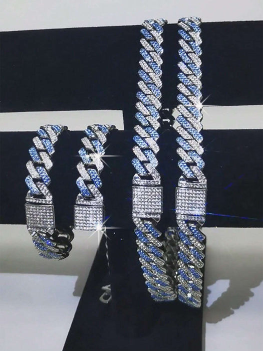 CVNANA - 1 collar de cadena gruesa unisex de 14 mm con tapa abatible, estilo hip - hop - Quierox - Tienda Online