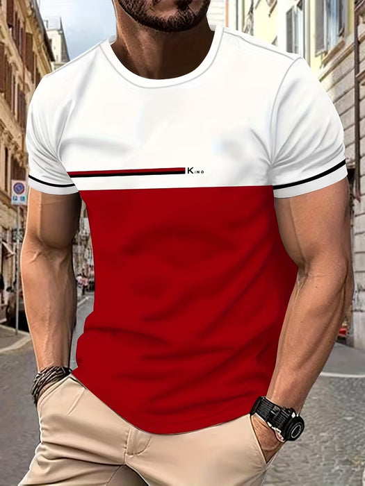 Camiseta de hombre con estampado 3D