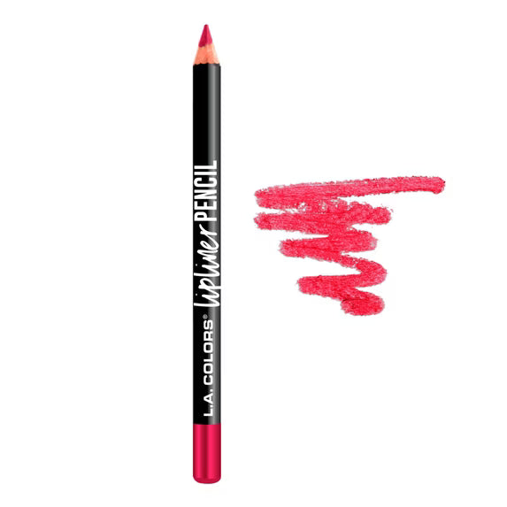 LA COLORS Lápiz delineador de labios, Rojo Eterno, 0.035 fl oz