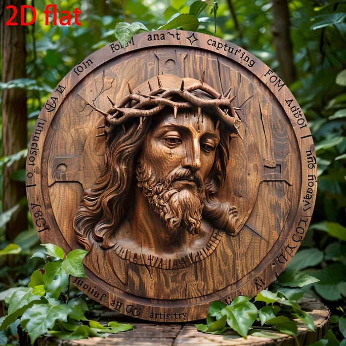 Plano 2D, Plano 2D - Obra de arte cristiana de estilo tradicional