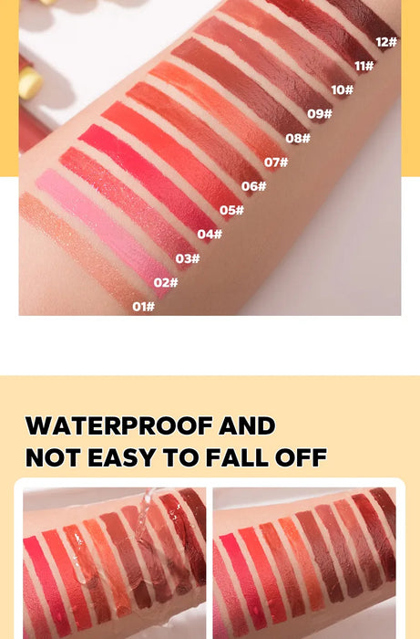 Labial Beauty Glazed, brillante y jugoso, para labios voluminosos e hidratantes