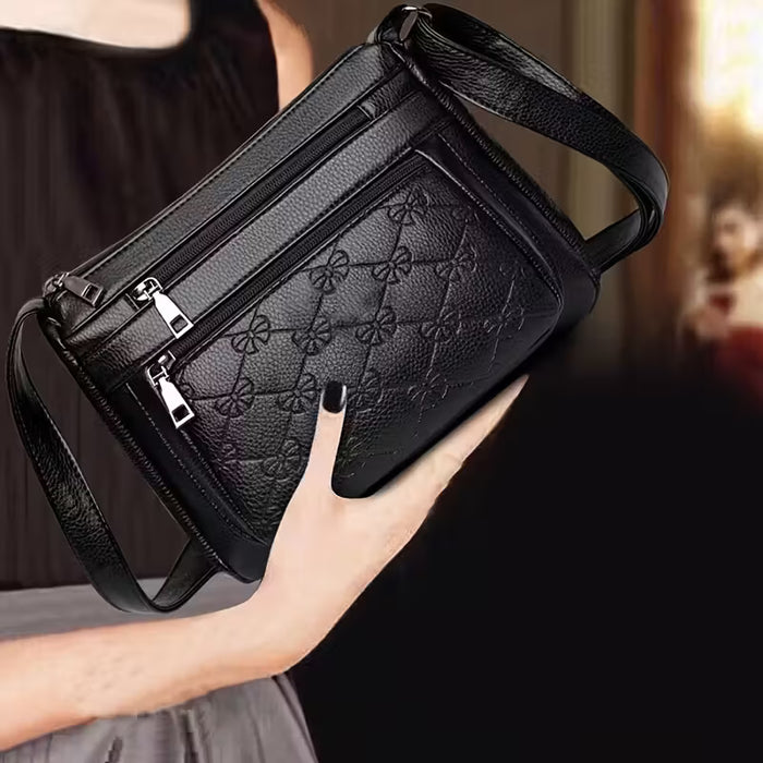 Bolso casual bandolera cuadrado acolchado para damas
