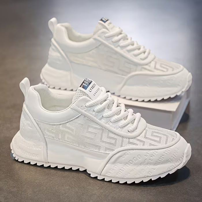 Zapatos de Verano para Hombre de Caña Baja y Suela Gruesa, Transpirables y Modernos