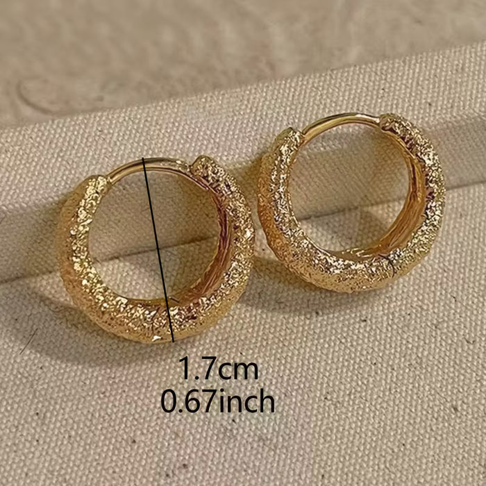 Elegantes Aretes Geométricos Vintage para Mujer