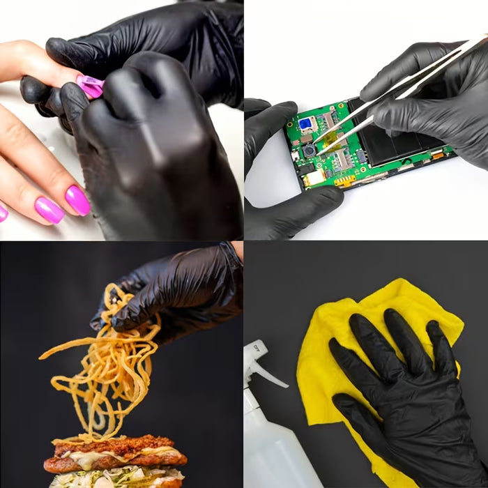 10pcs de guantes desechables multifuncionales