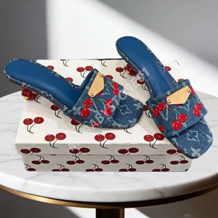 LOUIS VUITTON Sandalias tipo mule LV x TM Lily, divertidas y encantadoras