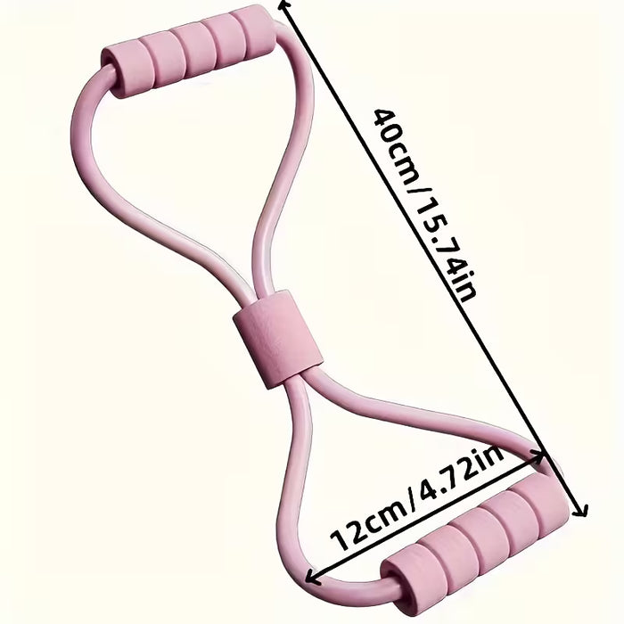 2 piezas de Cinturón de Yoga para Estiramiento, Cinturón de Asistencia para Yoga, Correa de Belleza para Apertura de Hombros