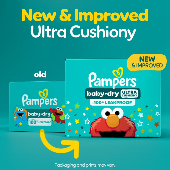 Pampers Pañales Baby Dry Talla 1, 120 unidades