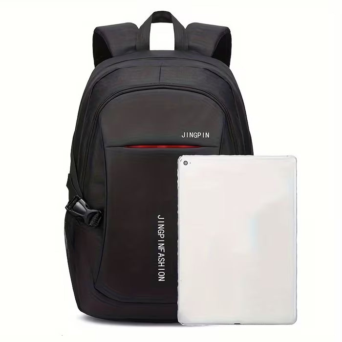 1 Mochila Compacta de Nylon para Hombre de Viaje de Gran Capacidad para Trabajo y Universidad