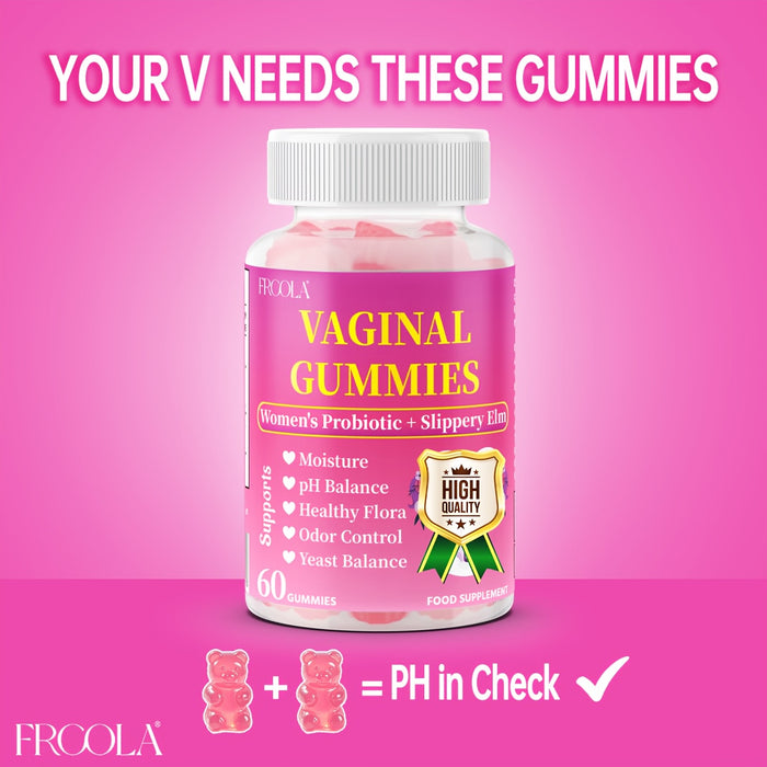 Gomitas de probióticos vaginales premium