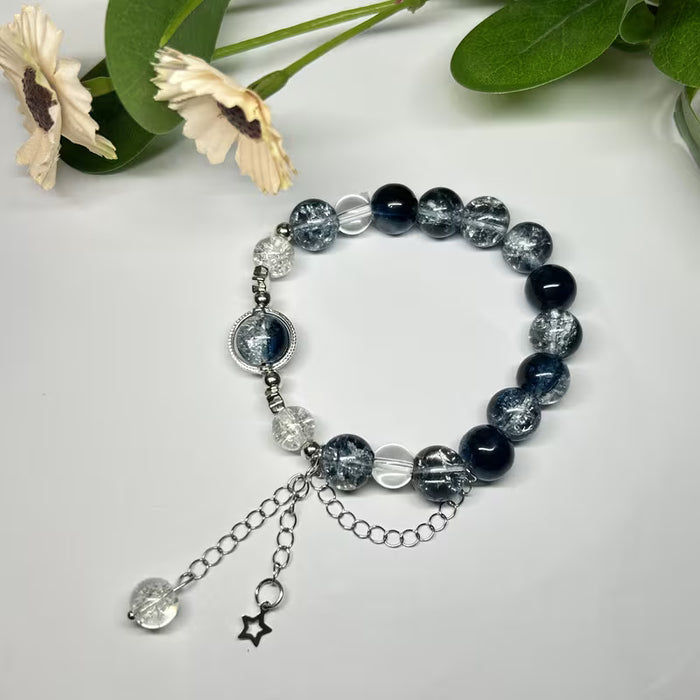 Pulsera de pareja populares, diseños de cuentas hechas a mano a juego de Douyin