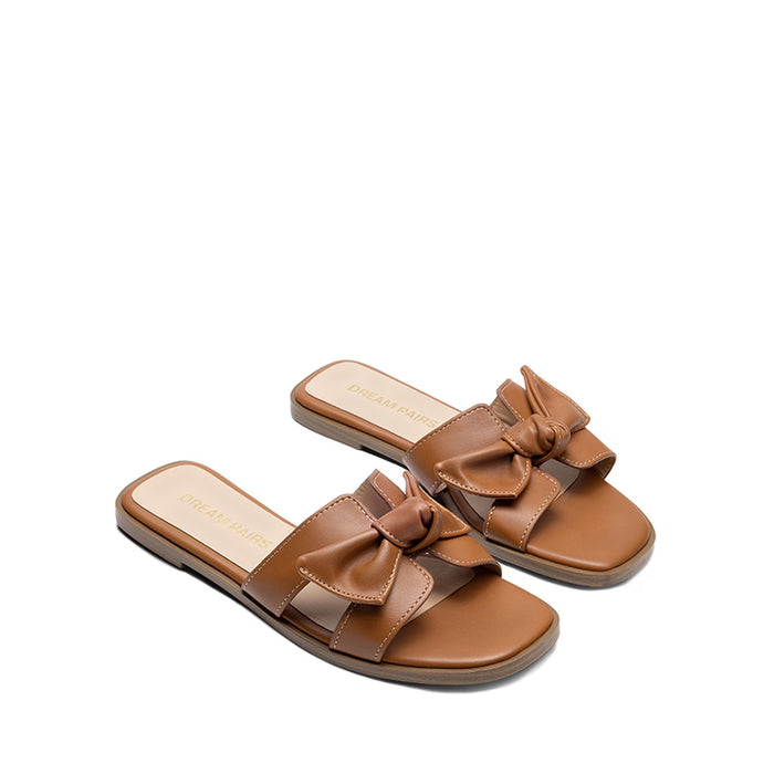 DREAM PAIRS Sandalias planas de verano para mujer