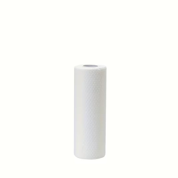 1 Rollo de Paño de Papel Especial para Cocina Húmedo y Seco, Paño de Limpieza Desechable de 125pcs