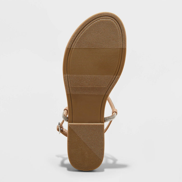 A New Day Sandalias Aleena de punta abierta con correa ajustable