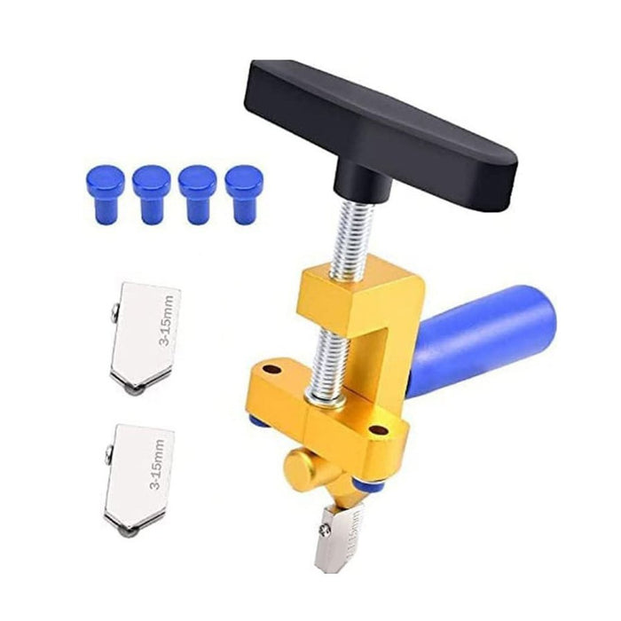 Herramienta manual 2 en 1 para cortar y abrir azulejos, ideal para aficionados a las reformas