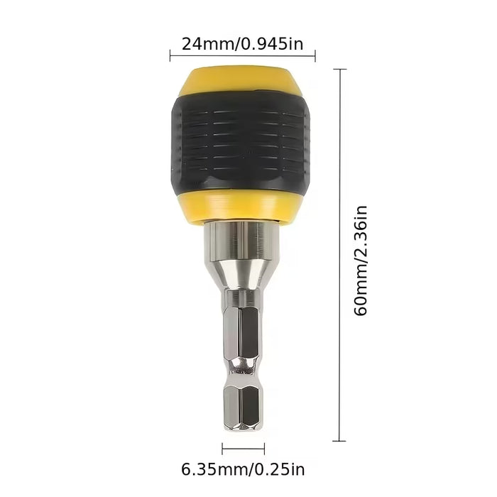 Adaptador de portabrocas de cambio rápido de 60 mm