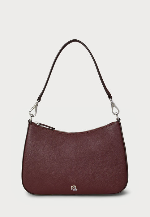 Lauren Ralph Lauren Bolso de hombro danni de mano en color granate oscuro