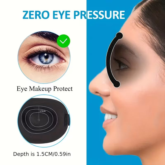 1pc Máscara de Ojos Ultra Suave con Contorno y 100% de Oscuridad