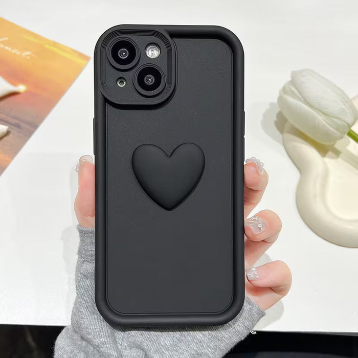 Fundas de Teléfono con Corazón Lindo para iPhone 11, Carcasa a la Moda