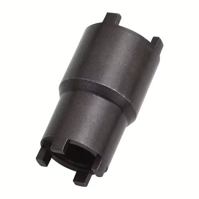 Herramienta de Extracción de Tuerca de Moto Negra con Doble Cabeza