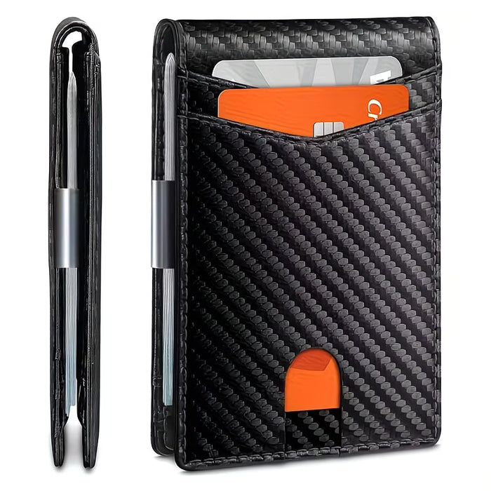 Billetera RFID ultradelgada para hombre para tarjetas